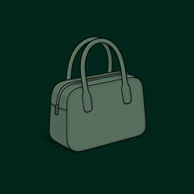 Ilustración de un bolso
